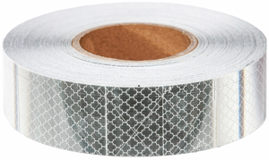 Fluorescente Giallo Rosso Argento Visibilità Nastro Riflettente per il Traffico Segni - Product Image 5