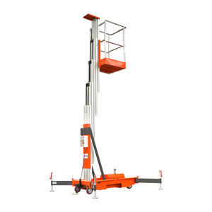 Elevador Eléctrico de Aluminio de 6m 8m 10m, Elevador Vertical de Una Columna de Aleación de Aluminio para Mantenimiento de Farolas - Product Image 2