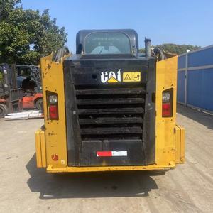 Usado para Cat 246D Mini Skid Steer Loader Cargador de ruedas versátil con motor Caterpillar y bomba Easy Earth Moving a la venta - Product Image 3