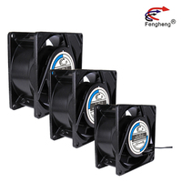 8038 roulement à billes 110V 220V ventilateur d'armoire de serveur 80x80x38mm 8cm Mini moteur à courant alternatif ventilateur d'extraction de cuisine 80mm moteur de ventilateur de réfrigérateur