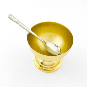 HT Goldender Altar Kelch Becher vergoldete Kommunion Dekoration für Kirchenbecher Ritual Kelch Kirche zeremonielle Versorgung - Product Image 6