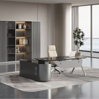 Muebles de Oficina, Mesa Ejecutiva, Escritorio de Oficina, Escritorio para Jefe, Mesa de Oficina Inteligente, Ejecutiva