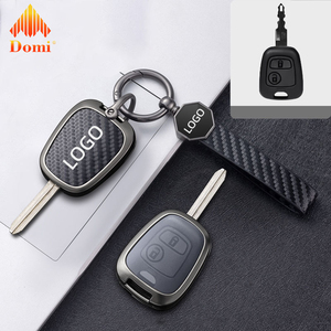DM Métal En Cuir Clé De Voiture Cas Couverture Complète Shell pour Citroen CACTUS C4L <span class=keywords><strong>Peugeot</strong></span> 508 301 2008 <span class=keywords><strong>3008</strong></span> 408 C5C3 Auto Clé <span class=keywords><strong>Protection</strong></span> - Product Image 4