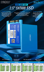OSCOO SSD 1TB 2.5 英寸 Sata 固态硬盘 M.2 固态硬盘 128GB 256GB 512GB 2TB 电脑配件 - Product Image 4