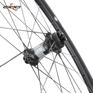 GIOO 700C ruedas de bicicleta de carretera de fibra de carbono Toray T1000 carbono BXM <span class=keywords><strong>MTB</strong></span> llanta para bicicleta Jig/ruedas de bicicleta Canyon Cruiser sin cámara - Product Image 4