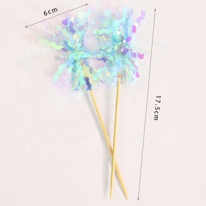 Décoration de gâteau d'anniversaire, fanion pour décoration de Cupcake, feu d'artifice pour mariage, fournitures de fête d'anniversaire pour enfants, décoration de pâtisserie - Product Image 6