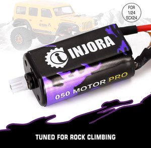 Motor JL-Ff-050 INJORA RC para Auto, Motor de Escobillas 66T II para Crawler RC 1/24 Axial SCX24 AXI00002 AXI00001 AXI90081 AXI00004 Mejora - Product Image 6