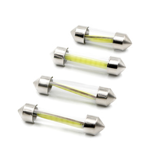 Luz de lectura LED para coche, iluminación interior de doble extremo, luz de maletero de 12V, luz de cabina, bombilla de techo. - Product Image 1