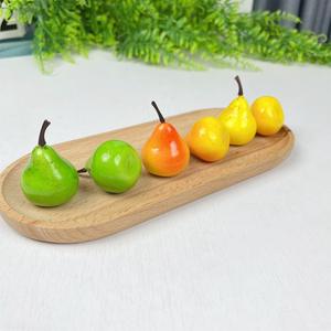 Mini Pera de Espuma, Modelo de Polifoam, Manualidades, Decoraciones de Pera Falsa, Amarillo/Verde/Rojo-Amarillo, para Accesorios de Fotografía y Juguetes - Product Image 4