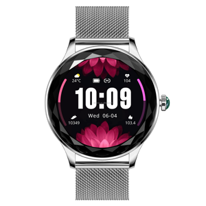 2026 nueva llegada reloj inteligente <span class=keywords><strong>de</strong></span> moda para mujer con batería <span class=keywords><strong>de</strong></span> larga duración <span class=keywords><strong>de</strong></span> 200mAh compañero deportivo <span class=keywords><strong>de</strong></span> teléfono móvil <span class=keywords><strong>de</strong></span> 1,27 pulgadas - Product Image 3