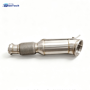 ท่อไอเสียสแตนเลสเทอร์โบชาร์จเจอร์ประสิทธิภาพสูงสำหรับ BMW B58 3.0T downpipe opf สำหรับ440I 340i 540i ไหลสูง - Product Image 4