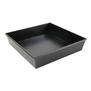 Plat à pizza carré en aluminium antiadhésif double face de 1,5 mm, 9 pouces, 250x250 mm, <span class=keywords><strong>plaque</strong></span> à pizza - Product Image 4