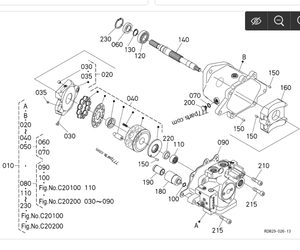 Kubota KX080-4 Main Hydraulic Pump PSVL2-36-E B0610-36003 RD829-61112 RD829-61113 RD829-61115 RD829-61110 for <b>Mini</b> Excavator - Product Image 6