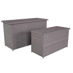 Mueble de Exterior Personalizable con Marco, Caja de Almacenamiento para Jardín de Ratán PE, Mueble de Patio Exterior - Product Image 4