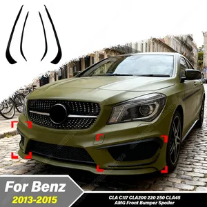 ชุดแต่งคิ้วไฟตัดหมอกหน้ารถยนต์ Mercedes Benz C117 CLA200 220 250 CLA45 AMG ปี 2013 2014 2015 - Product Image 1