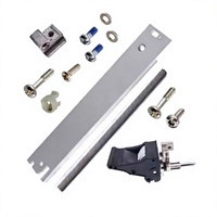 Kit de panneaux blindés C-BOX ZSTC avec tissu de blindage et outil de tirage, type de montage 3U/12HP, sans support 20848-591