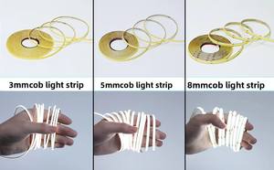 Iluminación para Bodas al por Mayor, Tira LED Ultrafina y Flexible, Cinta de Luz LED en Azul Hielo, Amarillo, Rojo y Verde, Barra para Decoración del Hogar - Product Image 5