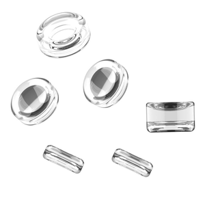 Trong suốt Silicone ngón tay cái Grip mũ cho Nintendo chuyển đổi 2 Pro điều khiển chống trượt cạnh tranh phím điều khiển nâng cao bao gồm - Product Image 3