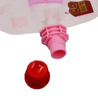 Petit sac d'emballage de distributeur de savon mousse de détergent liquide pour les mains de voyage Sacs de shampoing rechargeables