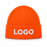 Op maat gemaakte camouflage beanies met bedrijfslogo, gebreide beanie muts, OEM borduurwerk, 100% acryl, promotioneel, unisex, groothandel, bulk, strand