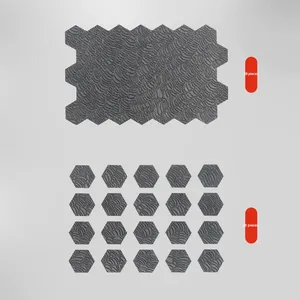 Bricolage feuille complète en cuir Pu motif vague téléphone portable contrôleur de jeu souris GPW Viper F1 <span class=keywords><strong>GPX</strong></span> - Product Image 4