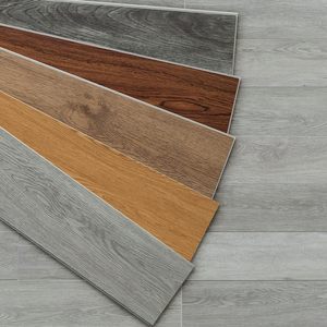 Revêtement de sol SPC effet bois 4mm 5mm, dalles de sol en vinyle SPC à clipser, étanches, pour intérieur, <span class=keywords><strong>PVC</strong></span>, 8mm, moderne - Product Image 2