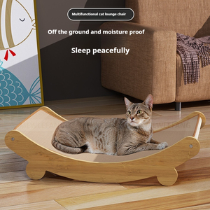 Giường cào móng mèo Joysing cỡ lớn, hiện đại, làm từ sợi sisal bền chắc, chất lượng cao, không rụng lông, kiểu ghế thư giãn, dùng được quanh năm - Product Image 4