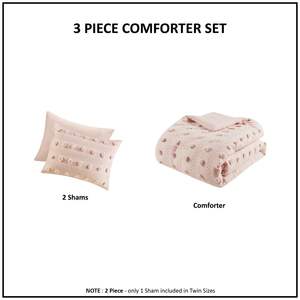 Juego de edredón tejido Jacquard DB con estampado Floral, 6 uds., incluye Super King, King, Queen, poliéster suave para el hogar - Product Image 6