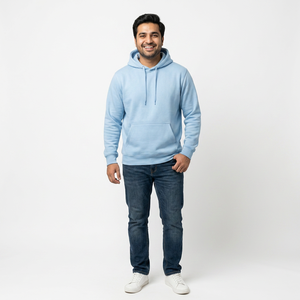 Sweat à capuche en coton doux pour homme avec coupe moderne, qualité supérieure, coupe urbaine, haut à capuche pour un usage quotidien et un confort optimal - Product Image 1