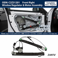 Lève-vitre avant gauche avec moteur C2Z31201 C2Z26990 C2Z20613 pour Jaguar XF X250 2008 2009-2015 Pièces automobiles
