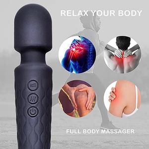 Massageador Dildo Vibrador à Prova d'Água Recarregável por USB 2024 com 20 Modos de Velocidade - Product Image 2