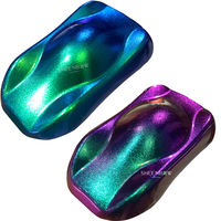 Sheenbow poudre de perle noire pigment de perle changeant de couleur pour résine peinture de voiture peinture en aérosol automobile revêtement en poudre peinture de voiture