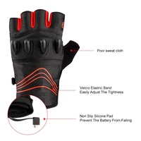 Nouveauté Rechargeable lampe de poche LED gants avec lumières Camping en plein air pêche outil de réparation cadeaux de pêche