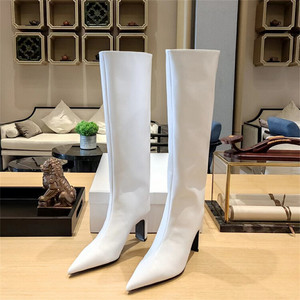 Bottes dorées de luxe sexy et décontractées pour femmes, en matière brillante, tendance automne-hiver - Product Image 3