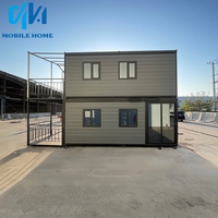 Prêt à emménager Maison préfabriquée en conteneur extensible de 40 pieds 20 pieds Mobile Home extérieur préfabriqué 5 chambres à coucher Casa Portable