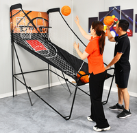 Machine de tir au basket-ball pour 2 joueurs avec pointage automatique |   Jeu d'arcade pour usage domestique et commercial