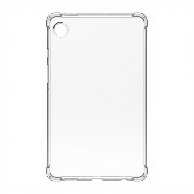 Factorysale 4corners Shockproof Transparent Soft TPU clear Back Cover for Samsung A9 8.7 Inch