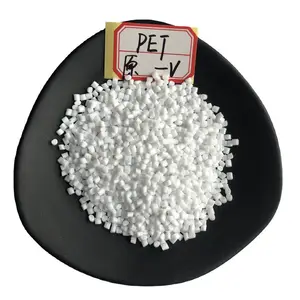 Bakire ve geri dönüşümlü PET resin şişe sınıfı PET granülleri IV0.80-IV0.85 polietilen tereftalat reçine-pet
