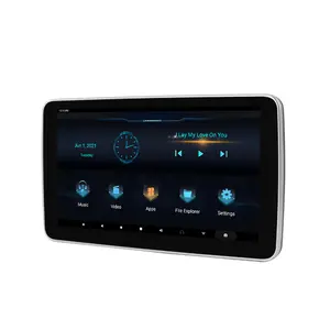 Android 9.0 Monitor poggiatesta per auto da 10.1 pollici sistema di intrattenimento per sedile posteriore HD Carplay Smart Video Player