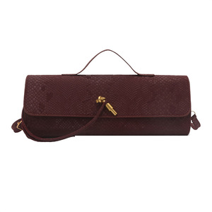 SH0313 Borsa a Mano da Donna Elegante e Portatile per Feste Serali <span class=keywords><strong>con</strong></span> Tracolla Rimovibile e Chiusura a Lucchetto - Product Image 1
