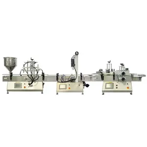 ginger garlic paste linear high viskosity cosmetic liquid filling machine