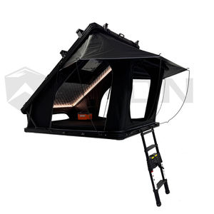 Tente de toit SNDN 4WD nouvelle arrivée, cadre en X, <span class=keywords><strong>camping</strong></span> en plein air, tente de toit pour 2-3 personnes, tente de toit rigide pour voiture - Product Image 1