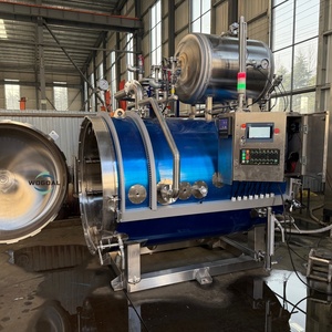 Autoclave à vapeur statique de 1200 mm de diamètre pour la stérilisation du thon en conserve - Product Image 1