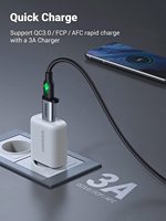 UGREEN adaptor pengisian daya, konverter kabel USB C betina ke USB jantan, adaptor Transfer Data kecepatan tinggi