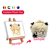 Buat sendiri boneka kustom karakter Plushie boneka hewan sesuai pesanan khusus katun mainan boneka kustom diproduksi