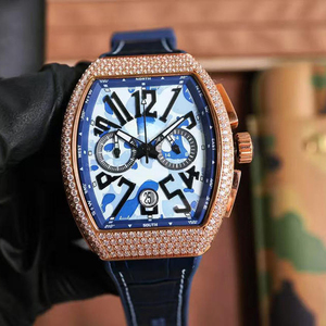 Montre mécanique automatique de luxe de haute qualité, de qualité supérieure, sportive, ovale, avec bracelet en caoutchouc, résistante à l'eau, calendrier lumineux - Product Image 3