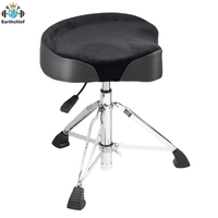 Siège de batterie stable et amovible, robuste, réglable en hauteur, tabouret de batterie