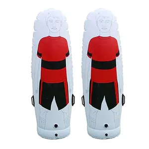 Hot Sale Fußball trainings ausrüstung Pvc Aufblasbarer Freistoß Fußball Dummy Torwart Fußball training Dummy