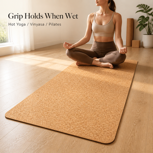 <span class=keywords><strong>Tapis</strong></span> de yoga en liège naturel écologique, logo personnalisé, épaisseur 4 mm, 5 mm, 6 mm, <span class=keywords><strong>antidérapant</strong></span>, pliable, pour Pilates, fitness, gym, vente en gros - Product Image 2