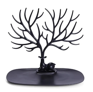 Nuovi accessori per gioielli in plastica <span class=keywords><strong>albero</strong></span> vassoio per collana bracciale <span class=keywords><strong>orecchini</strong></span> da esposizione supporto per gioielli appendiabiti organizzatore - Product Image 1